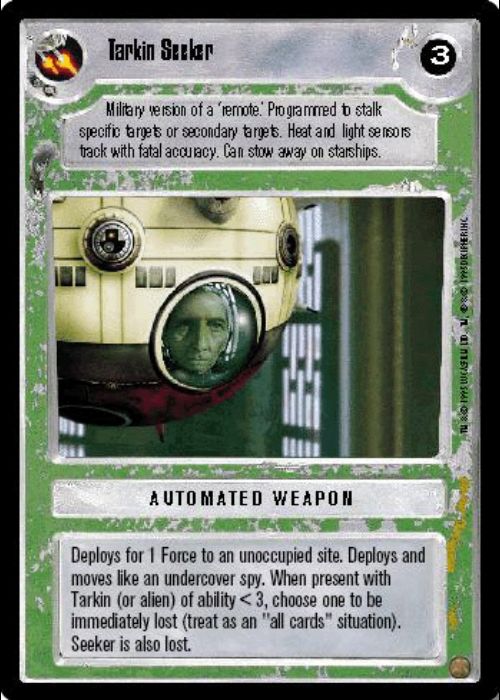 Star Wars CCG | Tarkin Seeker - Premiere | The Nerd Merchant