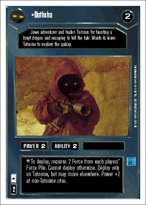 Star Wars CCG | Dathcha - Premiere WB | The Nerd Merchant