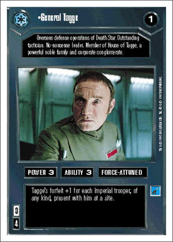 Star Wars CCG | General Tagge - Premiere WB | The Nerd Merchant