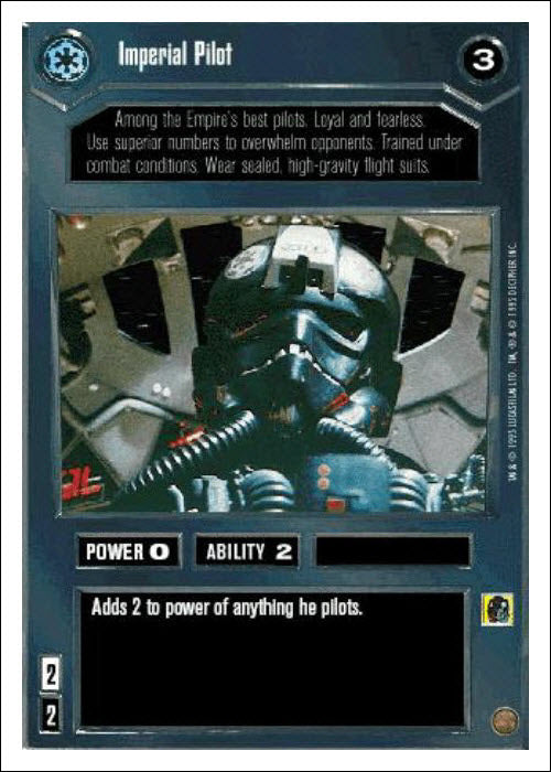 Star Wars CCG | Imperial Pilot - Premiere WB | The Nerd Merchant