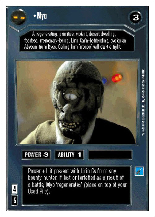 Star Wars CCG | Myo - Premiere WB | The Nerd Merchant