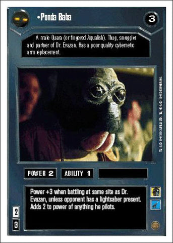 Star Wars CCG | Ponda Baba - Premiere WB | The Nerd Merchant