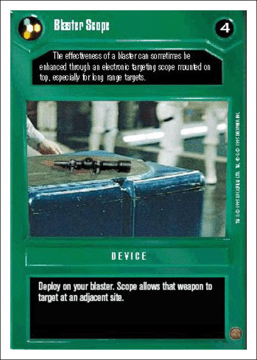 Star Wars CCG | Blaster Scope - Premiere WB | The Nerd Merchant