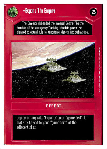 Star Wars CCG | Expand The Empire - Premiere WB | The Nerd Merchant
