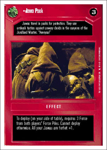 Star Wars CCG | Jawa Pack - Premiere WB | The Nerd Merchant
