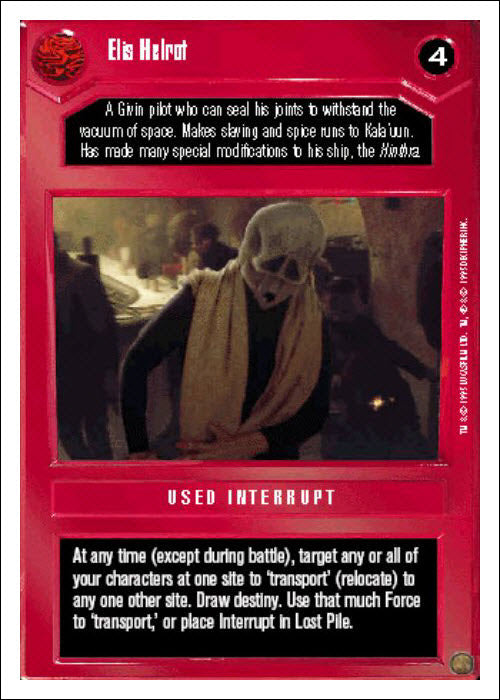 Star Wars CCG | Elis Helrot - Premiere WB | The Nerd Merchant