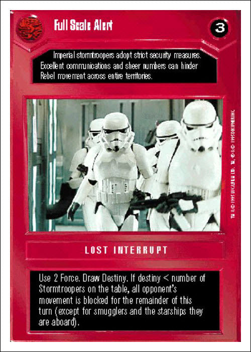 Star Wars CCG | Full Scale Alert - Premiere WB | The Nerd Merchant