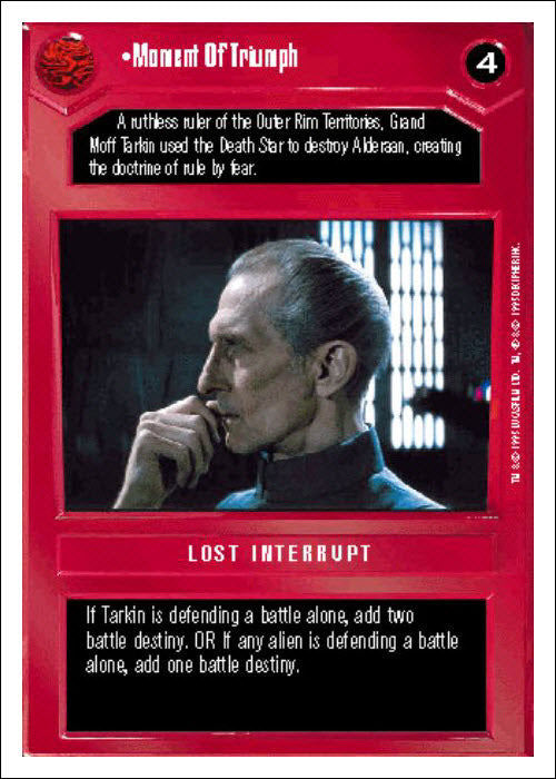 Star Wars CCG | Moment Of Triumph - Premiere WB | The Nerd Merchant
