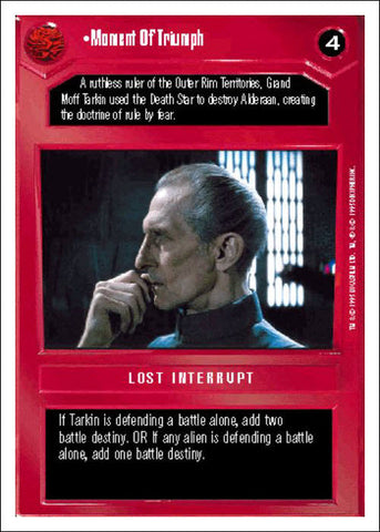 Star Wars CCG | Moment Of Triumph - Premiere WB | The Nerd Merchant