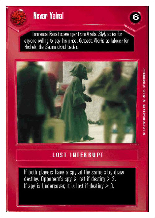 Star Wars CCG | Nevar Yalnal - Premiere WB | The Nerd Merchant