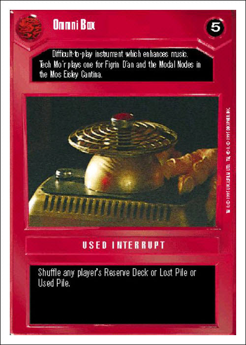 Star Wars CCG | Ommni Box - Premiere WB | The Nerd Merchant