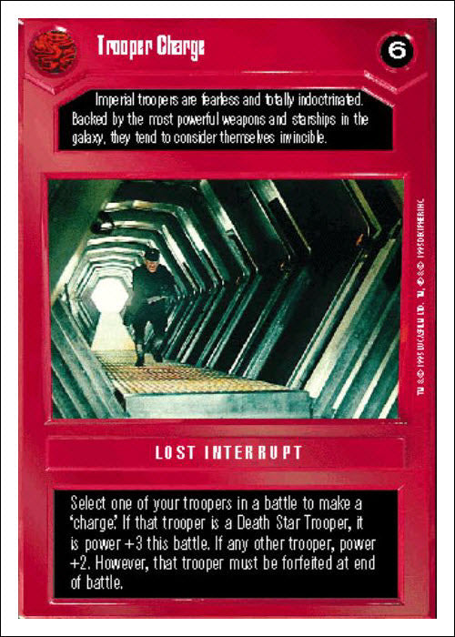 Star Wars CCG | Trooper Charge - Premiere WB | The Nerd Merchant