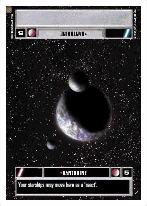 Star Wars CCG | Dantooine [Dark] - Premiere WB | The Nerd Merchant