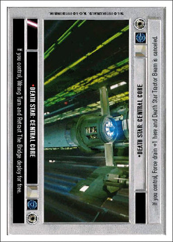 Star Wars CCG | Death Star: Central Core - Premiere WB | The Nerd Merchant
