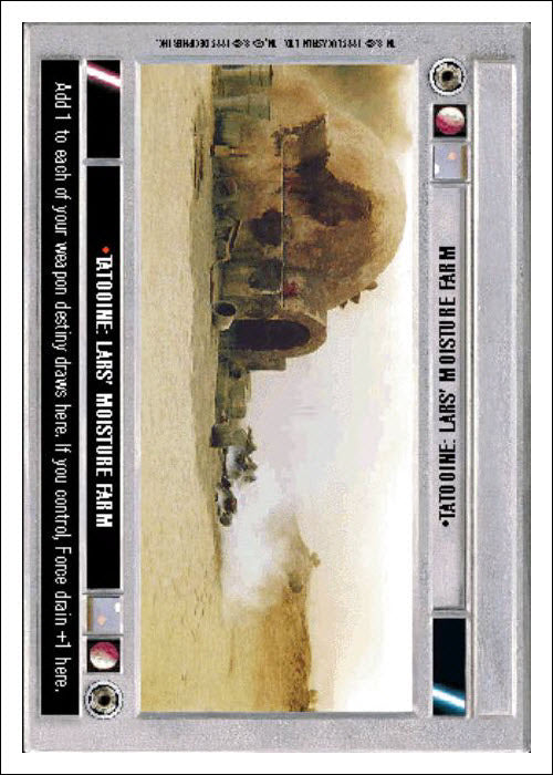 Star Wars CCG | Tatooine: Lars' Moisture Farm [Dark] - Premiere WB | The Nerd Merchant