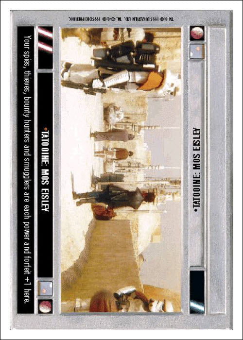 Star Wars CCG | Tatooine: Mos Eisley [Dark] - Premiere WB | The Nerd Merchant