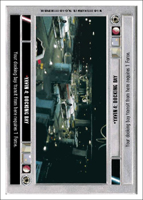 Star Wars CCG | Yavin 4: Docking Bay [Dark] - Premiere WB | The Nerd Merchant