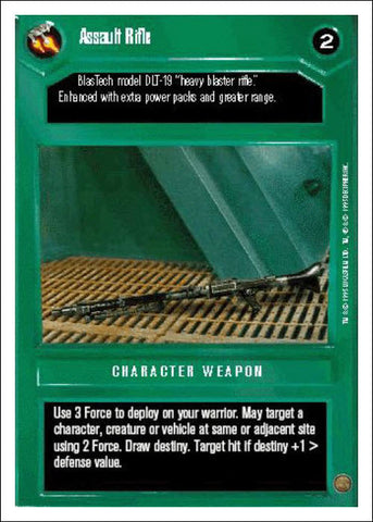 Star Wars CCG | Assault Rifle - Premiere WB | The Nerd Merchant