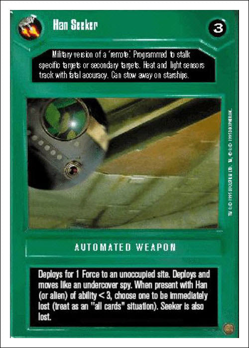 Star Wars CCG | Han Seeker - Premiere WB | The Nerd Merchant