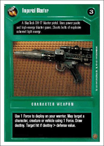 Star Wars CCG | Imperial Blaster - Premiere WB | The Nerd Merchant