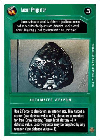 Star Wars CCG | Laser Projector - Premiere WB | The Nerd Merchant