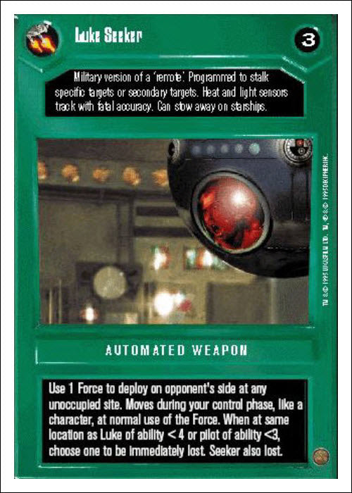 Star Wars CCG | Luke Seeker - Premiere WB | The Nerd Merchant