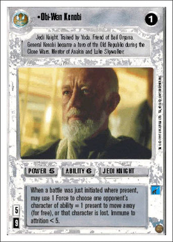 Star Wars CCG | Obi-Wan Kenobi - Premiere WB | The Nerd Merchant