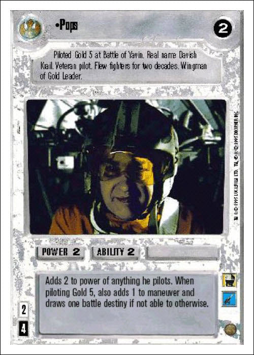 Star Wars CCG | Pops - Premiere WB | The Nerd Merchant