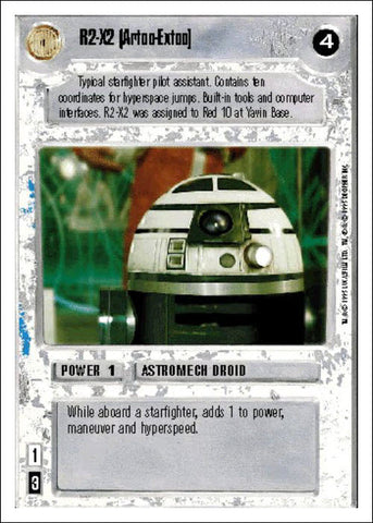 Star Wars CCG | R2-X2 (Artoo-Extoo) - Premiere WB | The Nerd Merchant