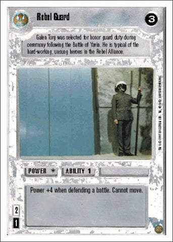 Star Wars CCG | Rebel Guard - Premiere WB | The Nerd Merchant