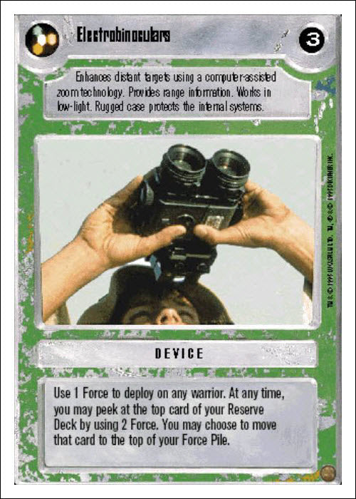 Star Wars CCG | Electrobinoculars - Premiere WB | The Nerd Merchant