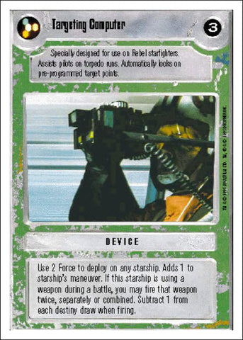 Star Wars CCG | Targeting Computer - Premiere WB | The Nerd Merchant