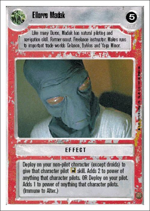 Star Wars CCG | Ellorrs Madak - Premiere WB | The Nerd Merchant