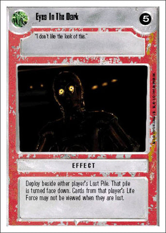 Star Wars CCG | Eyes In The Dark - Premiere WB | The Nerd Merchant