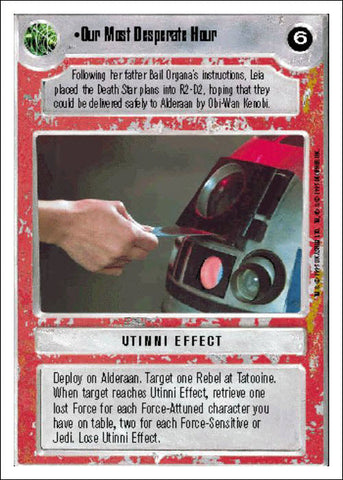Star Wars CCG | Our Most Desperate Hour - Premiere WB | The Nerd Merchant
