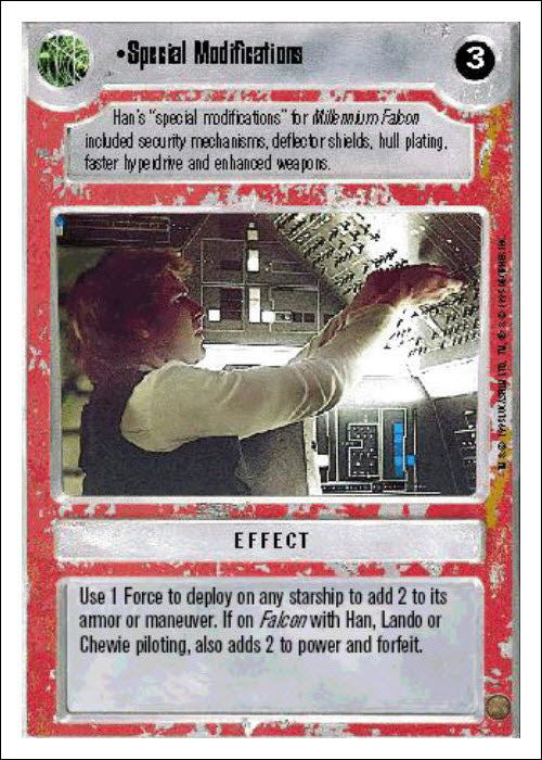 Star Wars CCG | Special Modifications - Premiere WB | The Nerd Merchant