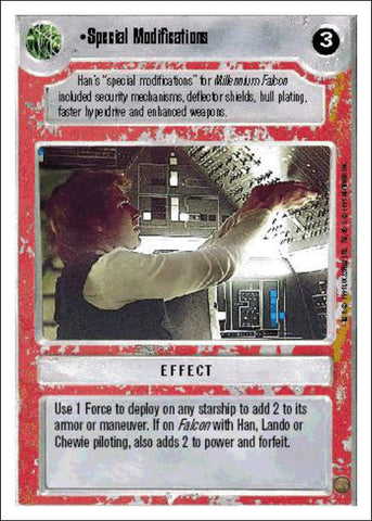 Star Wars CCG | Special Modifications - Premiere WB | The Nerd Merchant