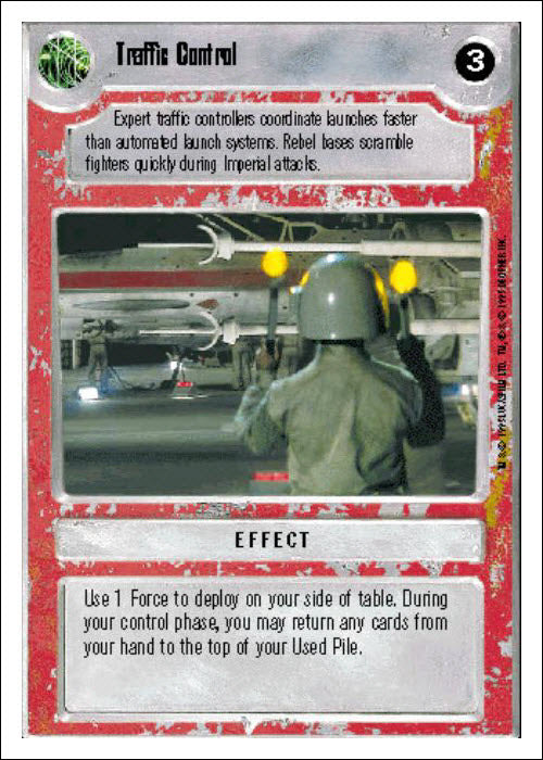 Star Wars CCG | Traffic Control - Premiere WB | The Nerd Merchant