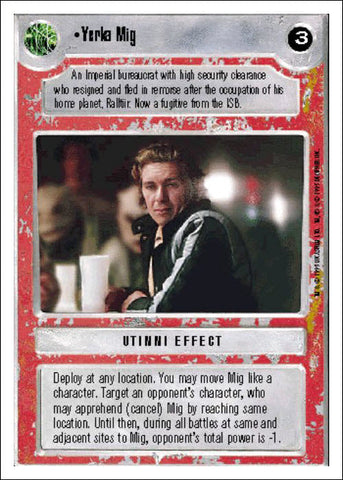 Star Wars CCG | Yerka Mig - Premiere WB | The Nerd Merchant