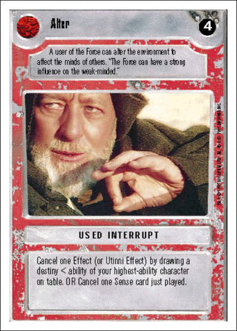 Star Wars CCG | Alter [Light] - Premiere WB | The Nerd Merchant