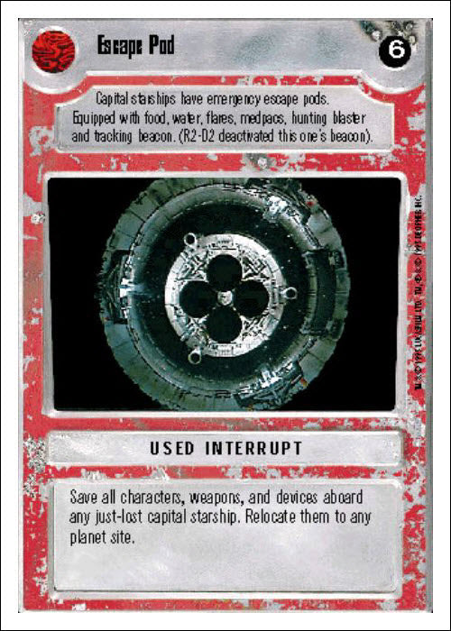 Star Wars CCG | Escape Pod - Premiere WB | The Nerd Merchant