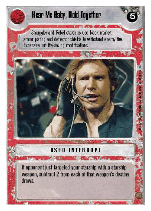 Star Wars CCG | Hear Me Baby, Hold Together - Premiere WB | The Nerd Merchant