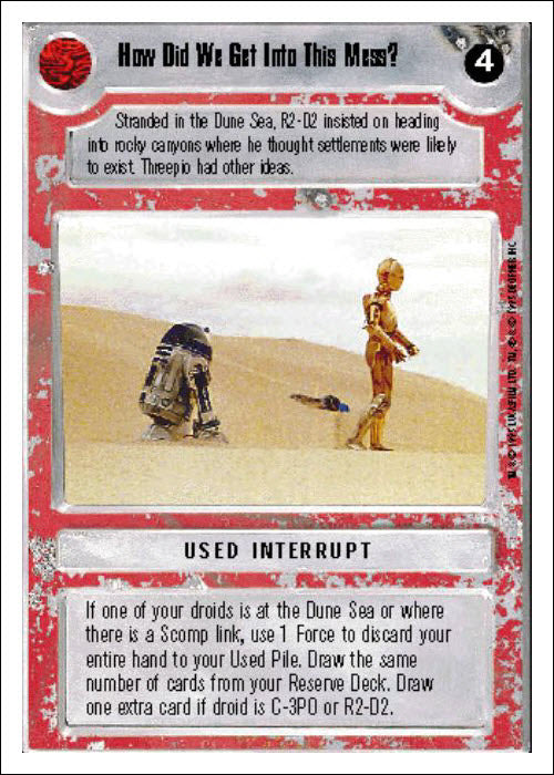 Star Wars CCG | How Did We Get Into This Mess? - Premiere WB | The Nerd Merchant