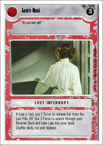 Star Wars CCG | Leia's Back - Premiere WB | The Nerd Merchant