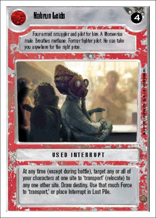 Star Wars CCG | Nabrun Leids - Premiere WB | The Nerd Merchant