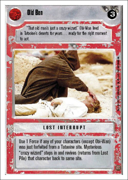 Star Wars CCG | Old Ben - Premiere WB | The Nerd Merchant