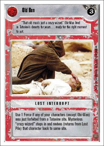 Star Wars CCG | Old Ben - Premiere WB | The Nerd Merchant