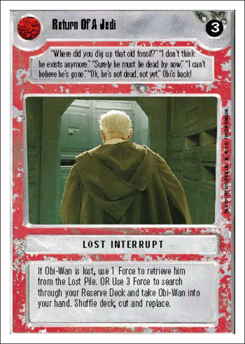 Star Wars CCG | Return Of A Jedi - Premiere WB | The Nerd Merchant