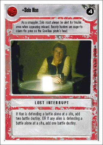 Star Wars CCG | Solo Han - Premiere WB | The Nerd Merchant