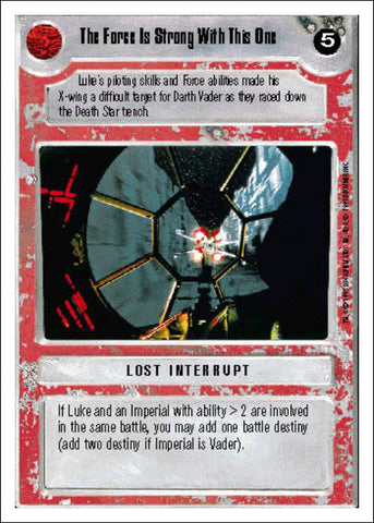 Star Wars CCG | The Force Is Strong With This One - Premiere WB | The Nerd Merchant